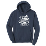 In My Experience I'm Right - Mens & Ladies T-Shirt Hoodie - Navy