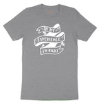 In My Experience I'm Right Toddler Short Sleeve Tee - Athletic Heather