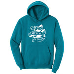 In My Experience I'm Right Youth Hoodie - Teal