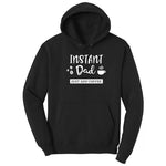 Instant Dad Just Add Coffee Hoodie - Jet Black