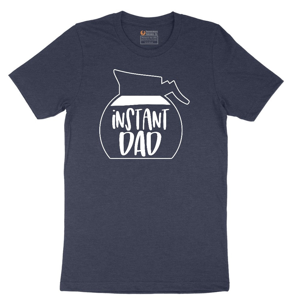Instant Dad Short Sleeve Tee - Heather Navy