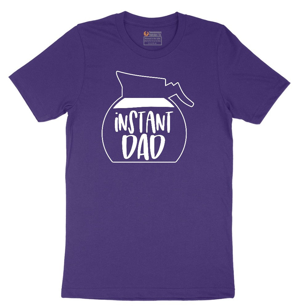 Instant Dad Short Sleeve Tee - Team Purple