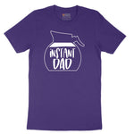 Instant Dad Short Sleeve Tee - Team Purple