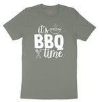 Its BBQ Time Ladies Short Sleeve Tee - Bamboo Blackout