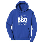 Its BBQ Time Hoodie - True Royal