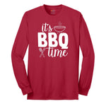 Its BBQ Time Long Sleeve Tee - Red