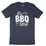 Its BBQ Time Short Sleeve Tee - Heather Navy