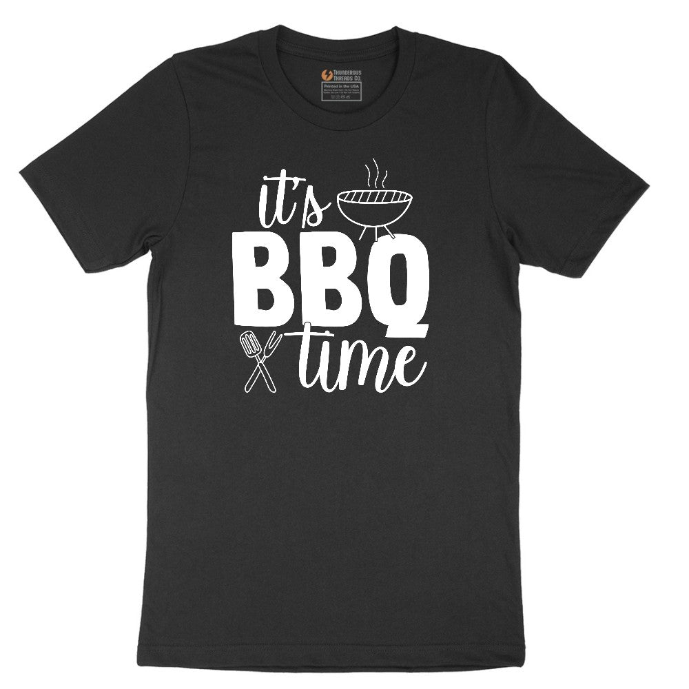 Its BBQ Time Short Sleeve Tee - Jet Black