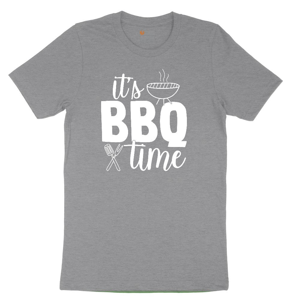 Its BBQ Time Toddler Short Sleeve Tee - Athletic Heather