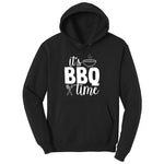 Its BBQ Time Youth Hoodie - Jet Black