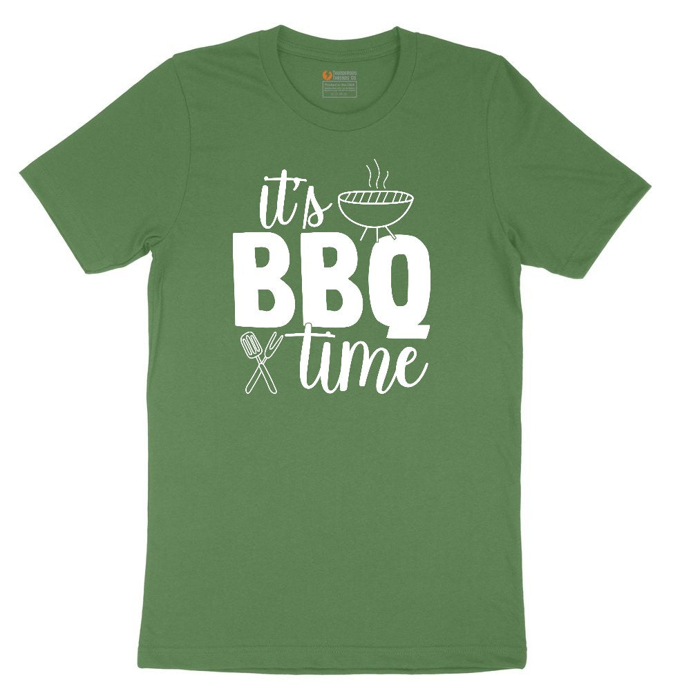 Its BBQ Time Youth Short Sleeve Tee - Athletic Kelly