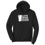 Its Beer OClock Somewhere Hoodie - Jet Black