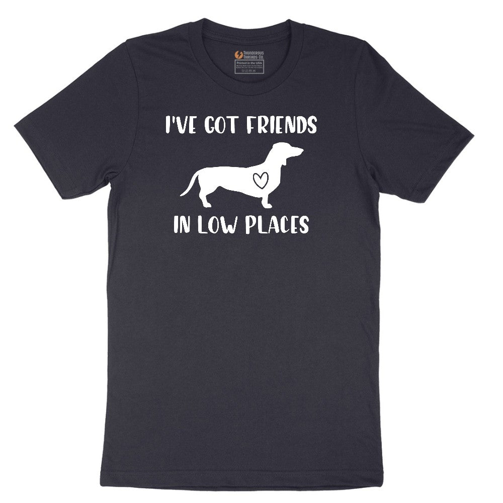 I've Got Friends in Low Places Short Sleeve Tee - Deep Navy