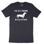 I've Got Friends in Low Places Short Sleeve Tee - Deep Navy