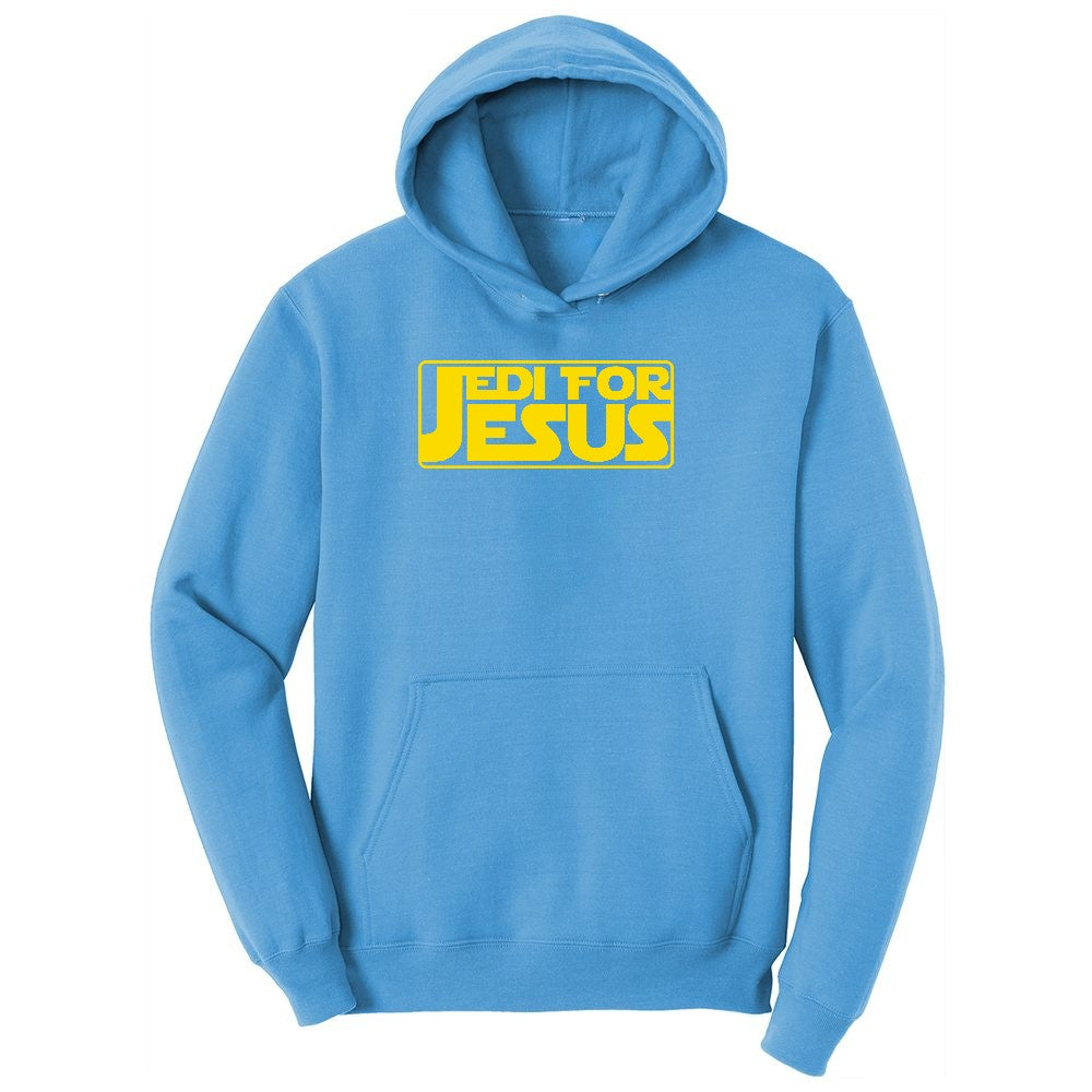 Jedi For Jesus Ladies Hoodie - Aquatic Blue