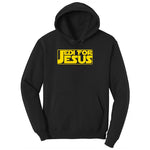 Jedi For Jesus Ladies Hoodie - Jet Black