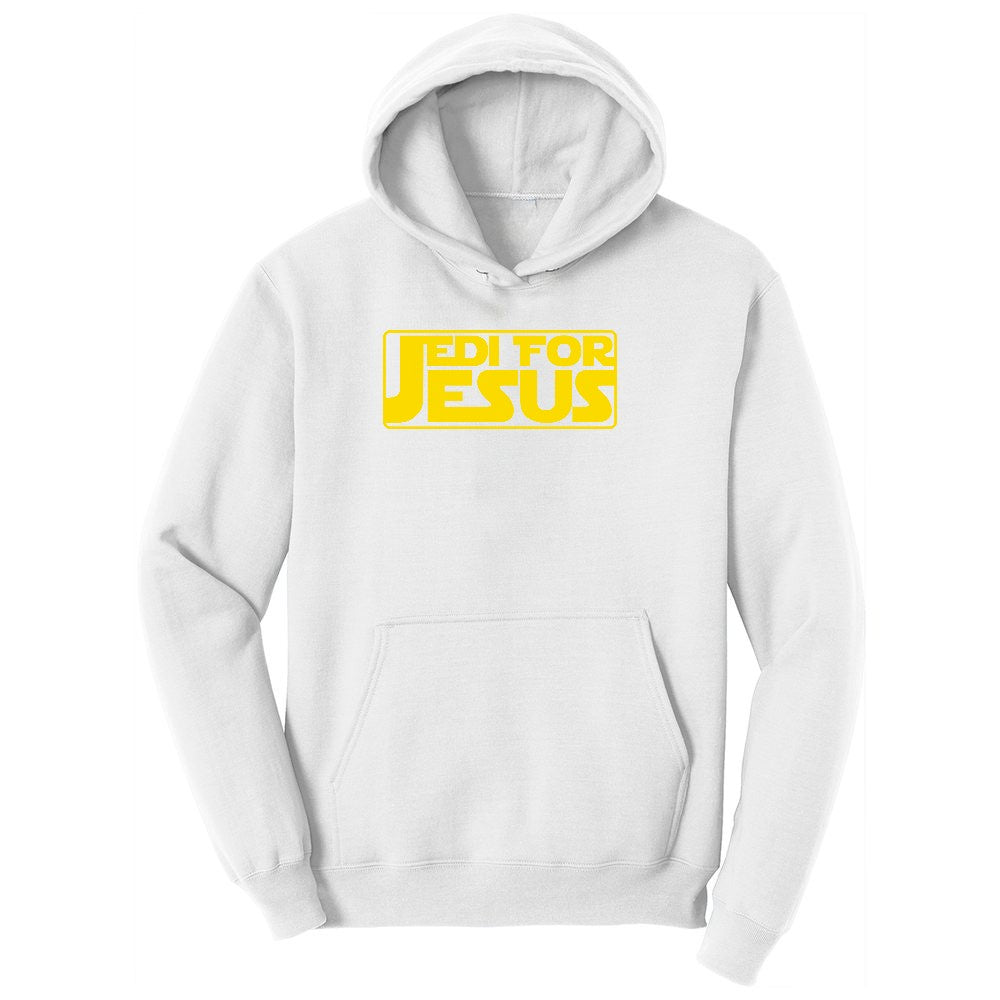 Jedi For Jesus Ladies Hoodie - White