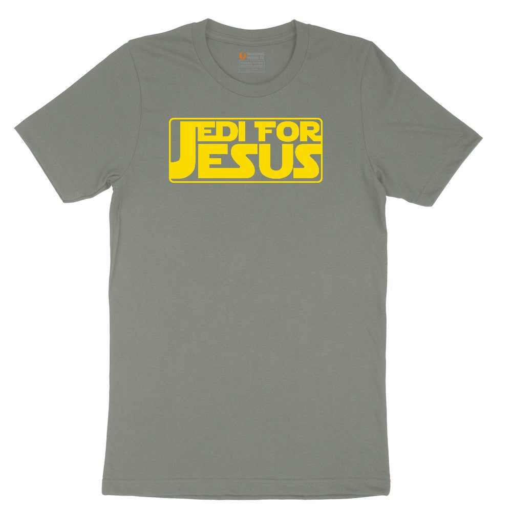 Jedi For Jesus Ladies Short Sleeve Tee - Bamboo Blackout