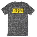 Jedi For Jesus Ladies Short Sleeve Tee - Black Leopard
