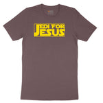 Jedi For Jesus Ladies Short Sleeve Tee - Sangria Blackout