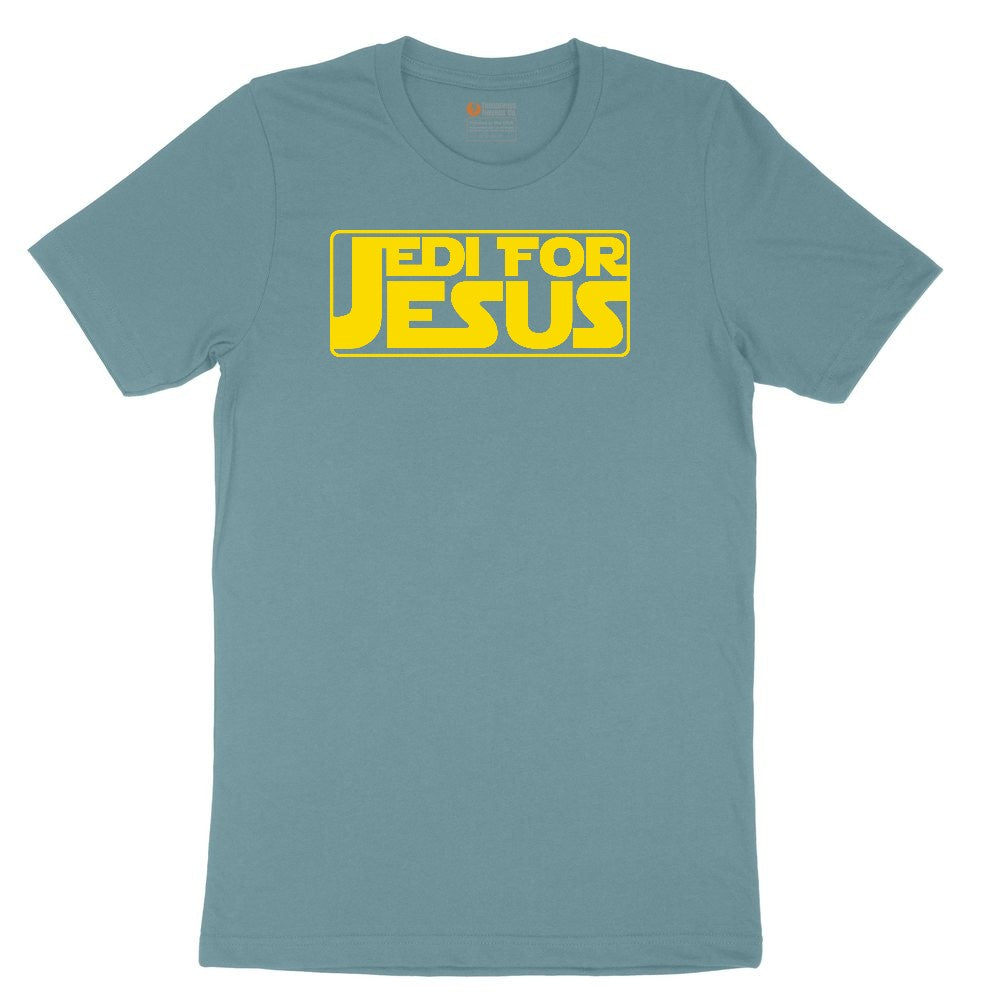 Jedi For Jesus Ladies Short Sleeve Tee - Surf Blackout