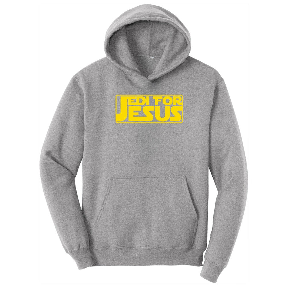 Jedi For Jesus Hoodie - Athletic Heather