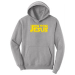 Jedi For Jesus Hoodie - Athletic Heather