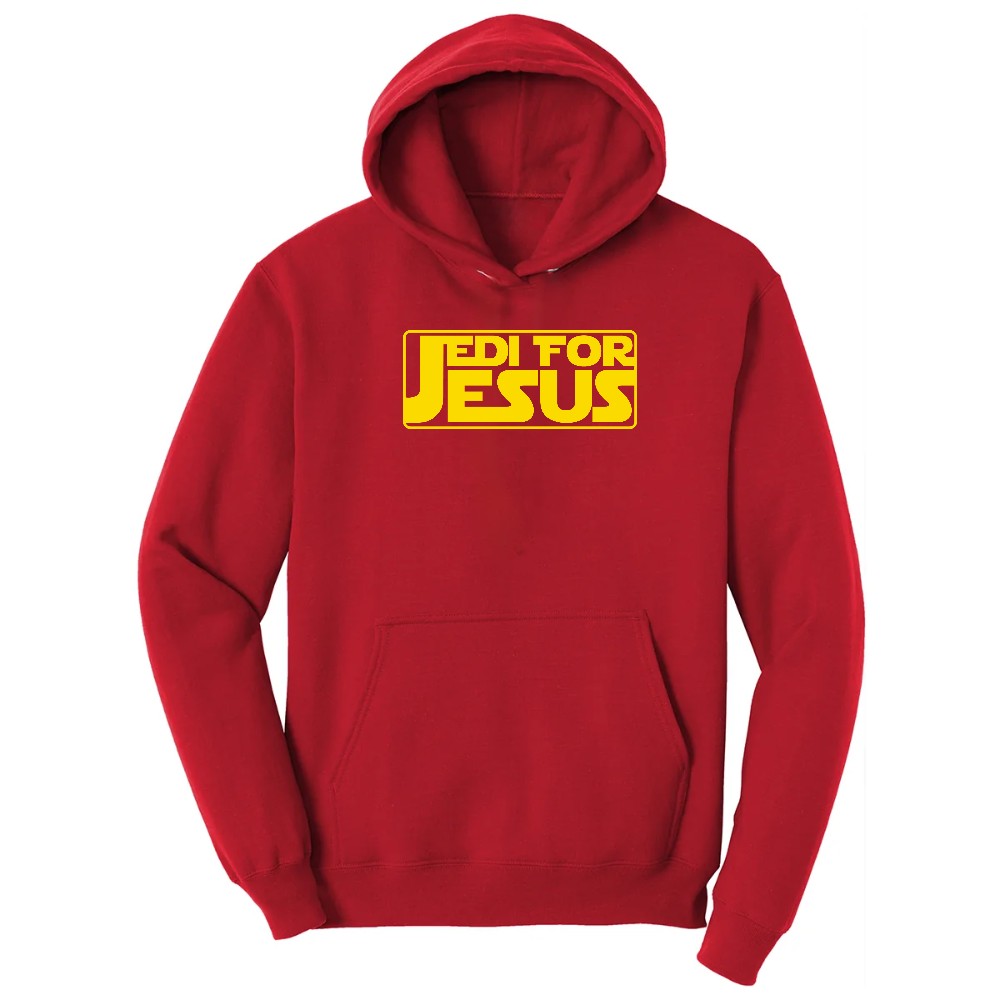 Jedi For Jesus Hoodie - Red