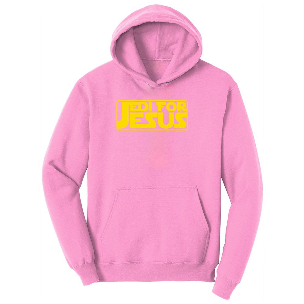 Jedi For Jesus Toddler Hoodie - Candy Pink