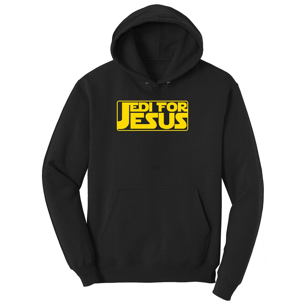Jedi For Jesus Toddler Hoodie - Jet Black