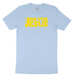 Jedi For Jesus Toddler Short Sleeve Tee - Light Blue