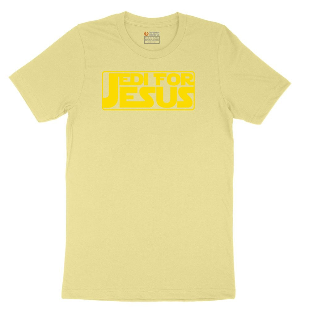 Jedi For Jesus Toddler Short Sleeve Tee - Yellow