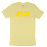Jedi For Jesus Toddler Short Sleeve Tee - Yellow
