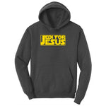 Jedi For Jesus Youth Hoodie - Dark Heather Grey