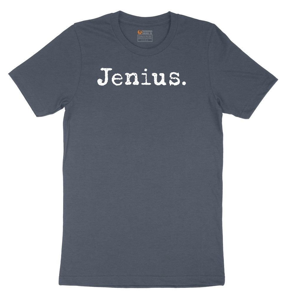 Jenius Youth Short Sleeve Tee - Heather Navy