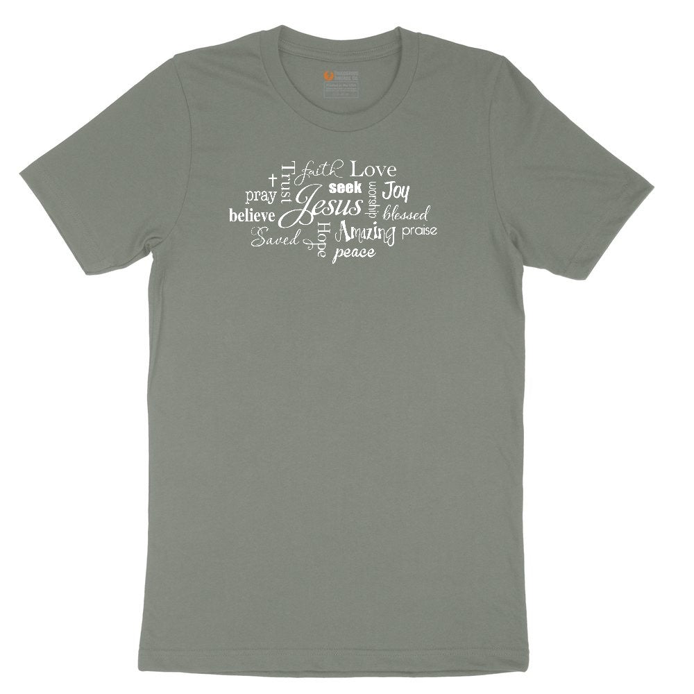 Jesus Subway Ladies Short Sleeve Tee - Bamboo Blackout