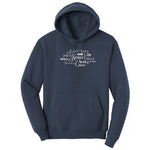 Jesus Subway Hoodie - Navy