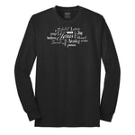 Jesus Subway Long Sleeve Tee - Jet Black