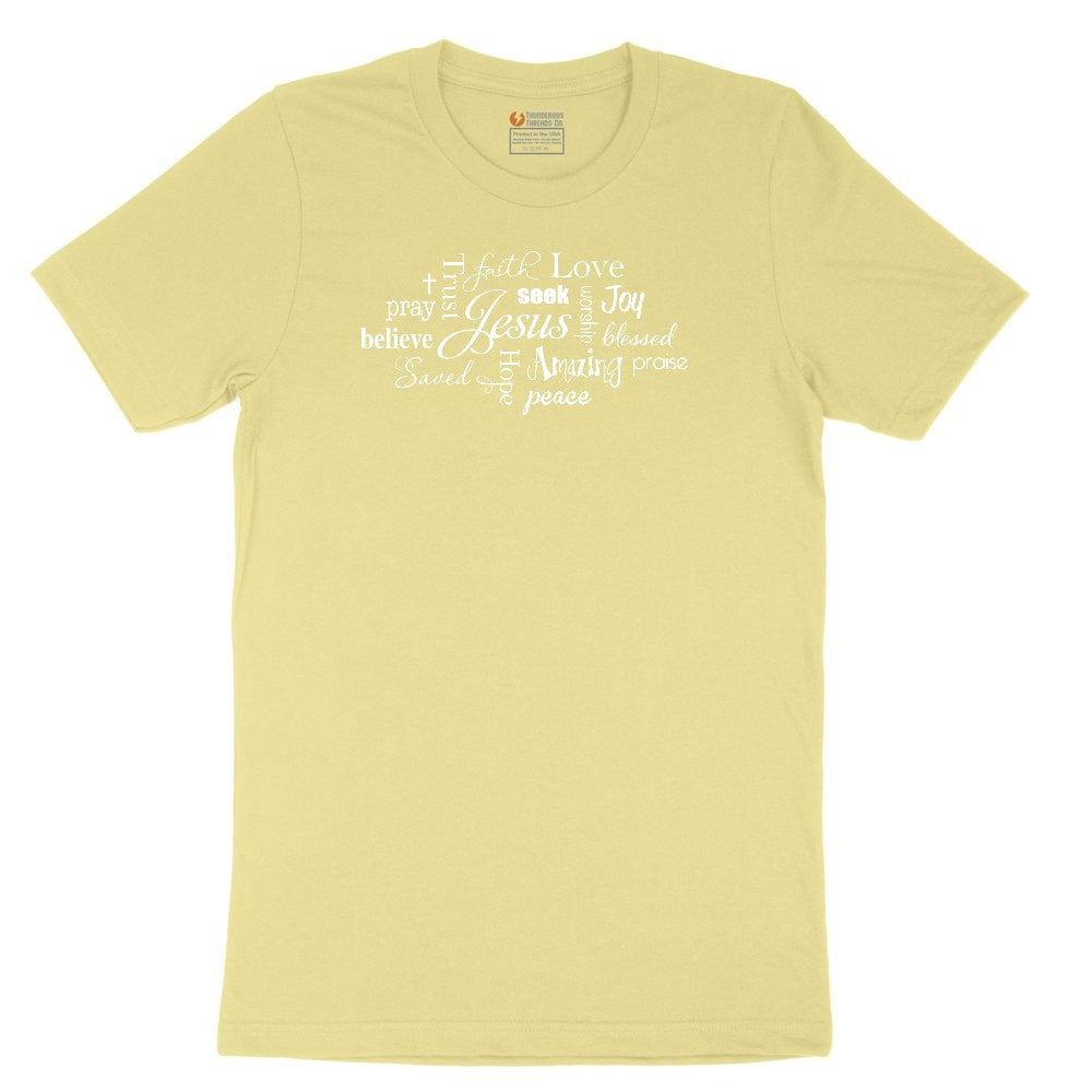 Jesus Subway Youth Short Sleeve Tee - Yellow