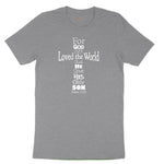 John 3 16 Cross Toddler Short Sleeve Tee - Athletic Heather