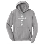 John 3 16 Cross Youth Hoodie - Athletic Heather