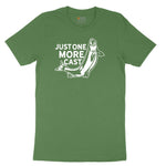 Just One More Cast Youth Short Sleeve Tee - Athletic Kelly