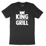 King of the Grill Ladies Short Sleeve Tee - Black