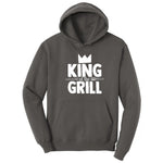 King of the Grill Hoodie - Charcoal