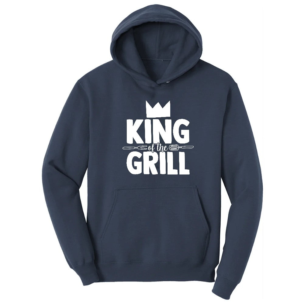 King of the Grill Hoodie - Navy