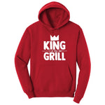 King of the Grill Hoodie - Red
