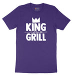 King of the Grill Short Sleeve Tee - Team Purple