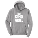 King of the Grill Toddler Hoodie - Athletic Heather