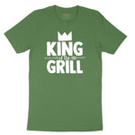 King of the Grill Toddler Short Sleeve Tee - Athletic Kelly