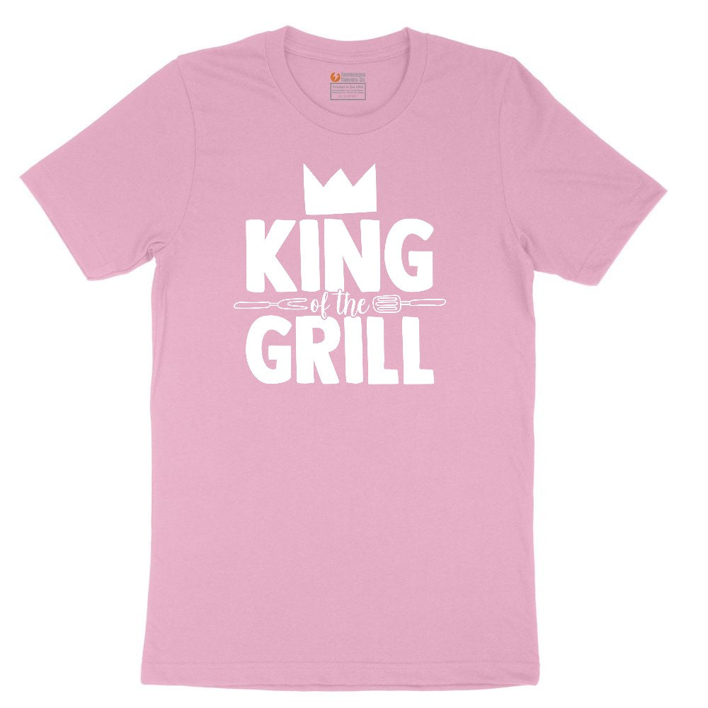 King of the Grill Toddler Short Sleeve Tee - Candy Pink